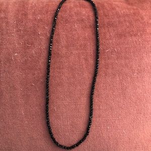 Vintage Black bead necklace
